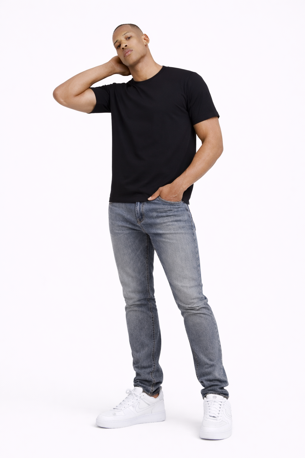 Jeans Slim Fit Premium™ Gris Urbano de Alto Rendimiento