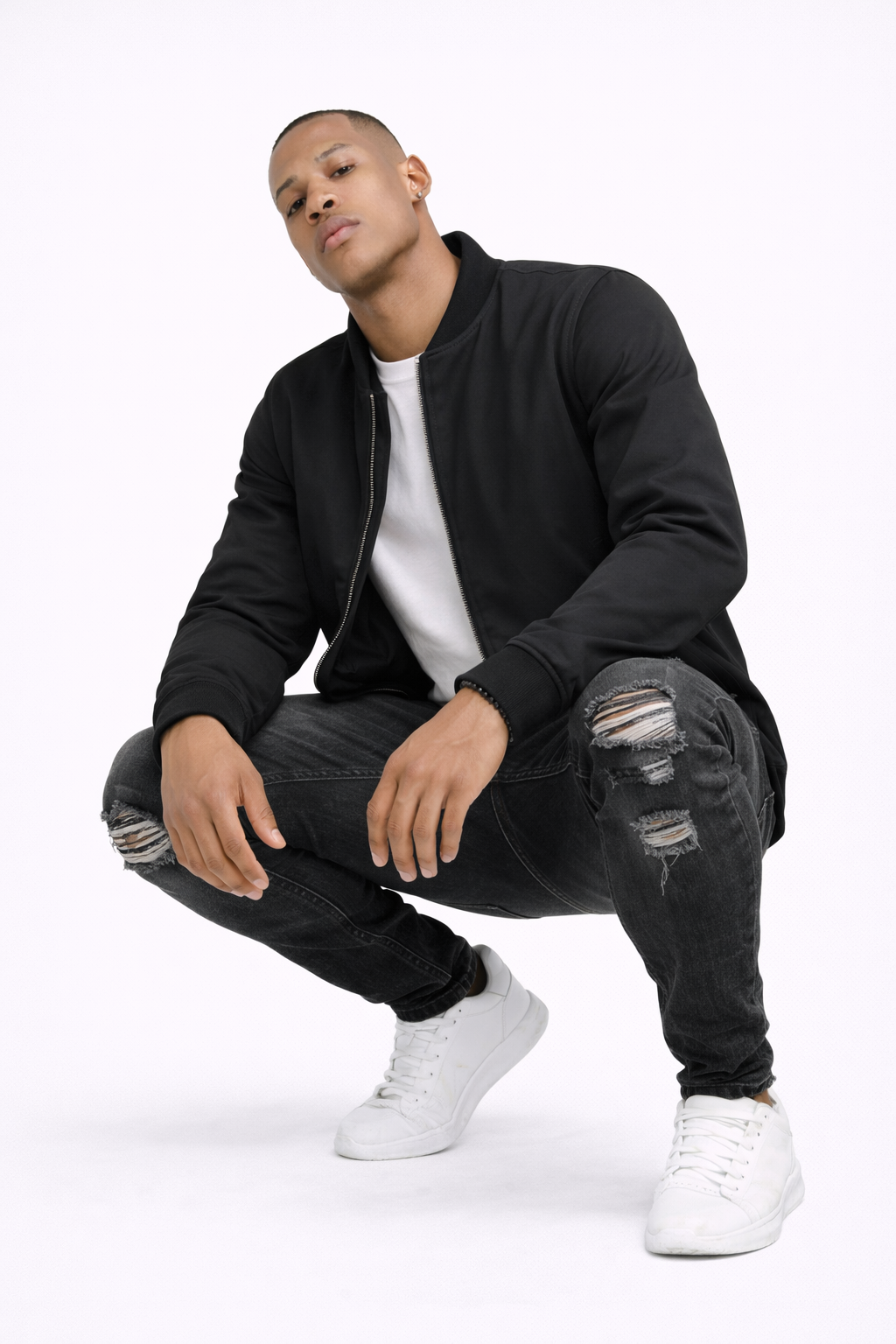 Jeans Slim Fit Urban Destroyed™ de Ajuste Perfecto Premium