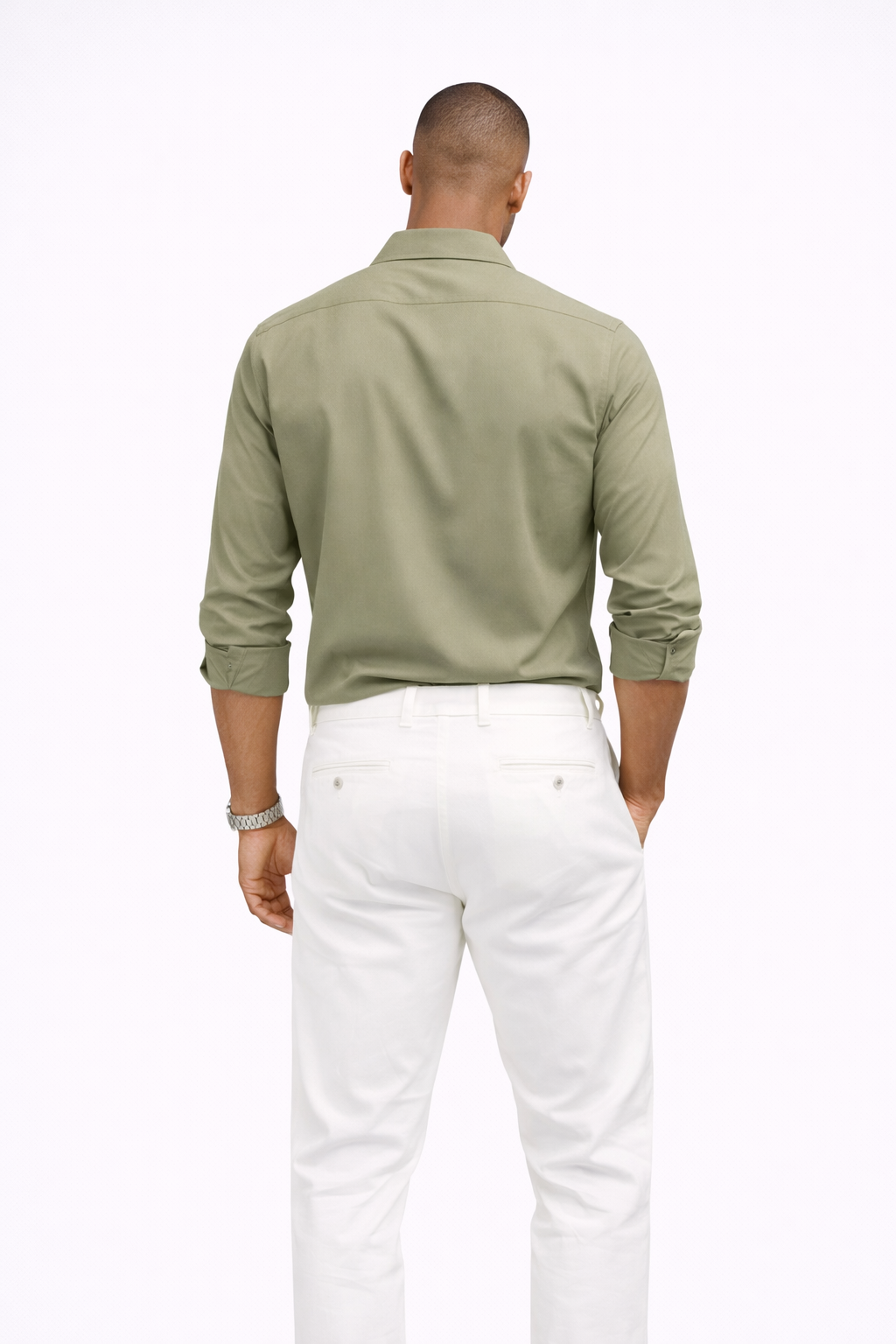 Camisa Premium Textura Vertical EliteStyle™ – Elegancia Casual con Detalles Exclusivos