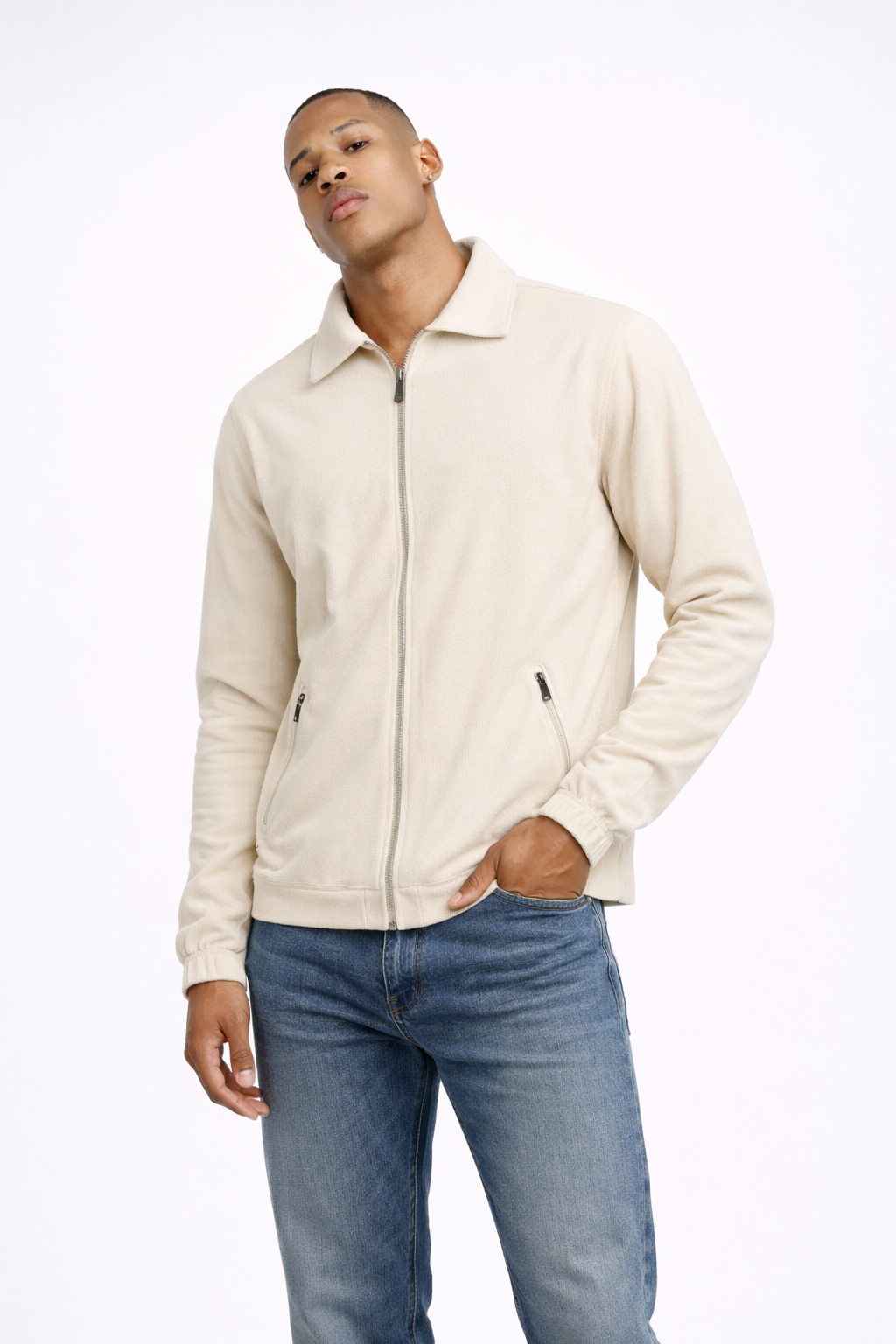 Chaqueta Premium Minimalista con Cierre Completo™