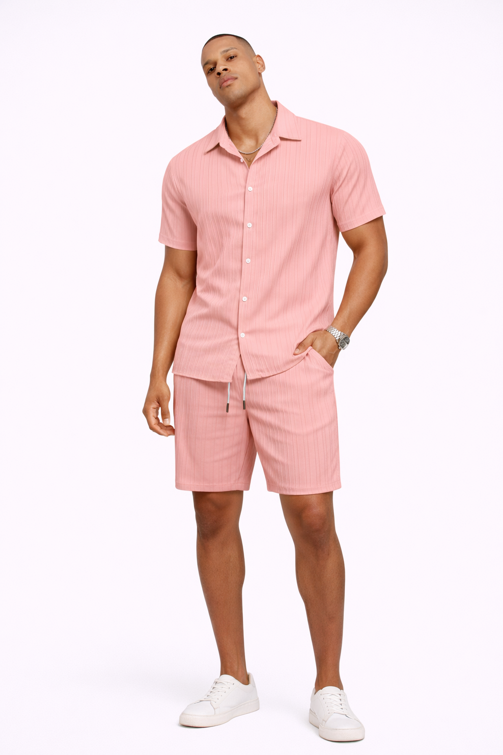 Conjunto Premium Verano Elite™ Camisa Texturizada