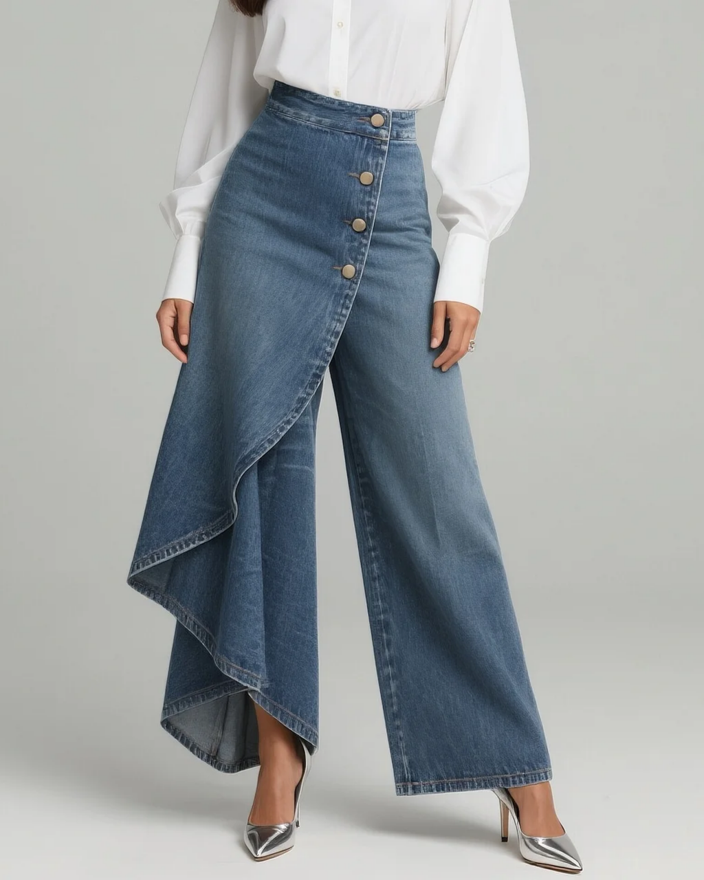 Urban Sculpt™ - Pantalones Vaqueros Cruzados