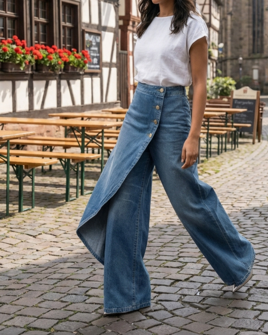 Urban Sculpt™ - Pantalones Vaqueros Cruzados