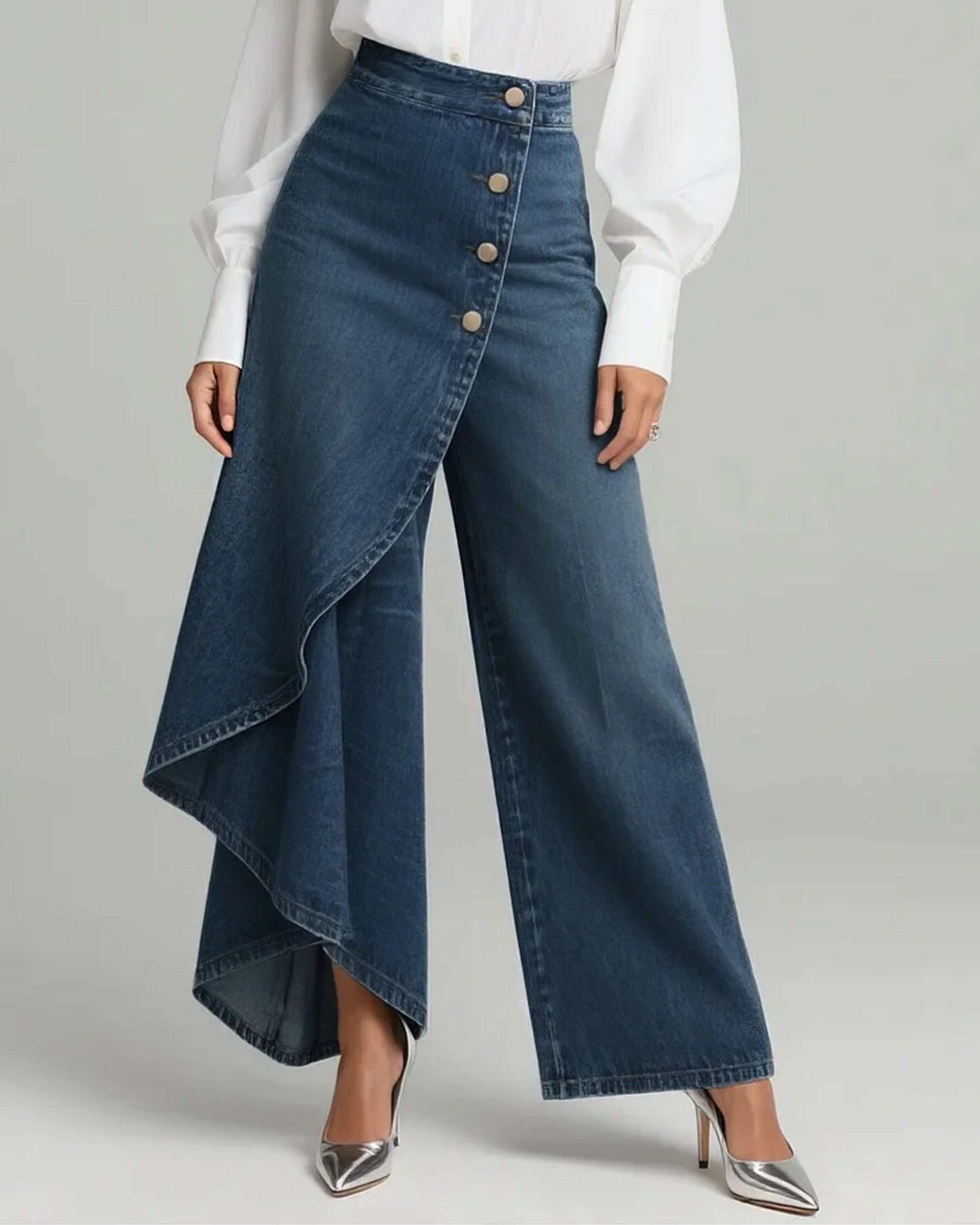 Urban Sculpt™ - Pantalones Vaqueros Cruzados