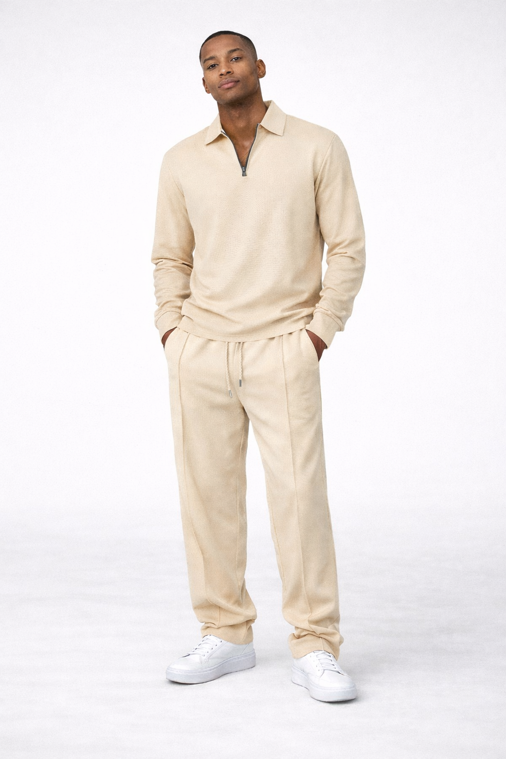 Conjunto Hombre Casual de Dos Piezas Elegante