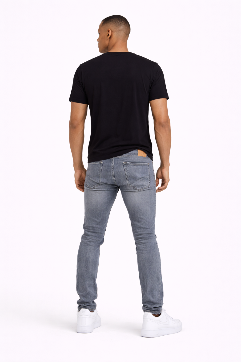 Jeans Slim Fit Premium™ Gris Urbano de Alto Rendimiento