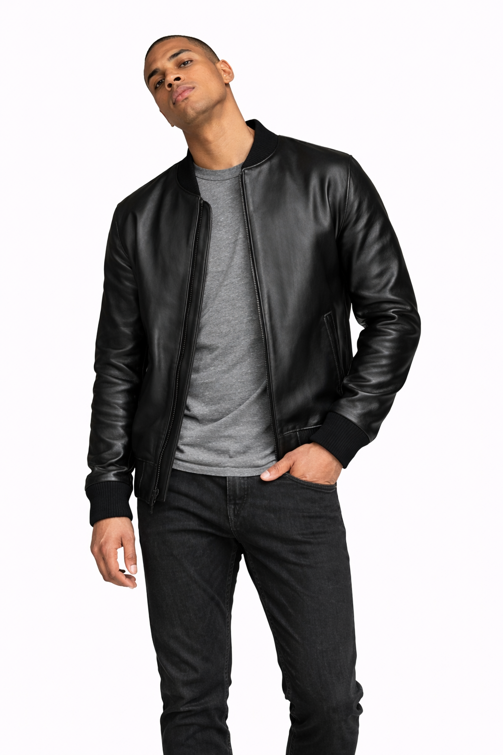 Chaqueta Bomber Premium Urban Style™ – Corte Moderno y Acabado de Alta Gama