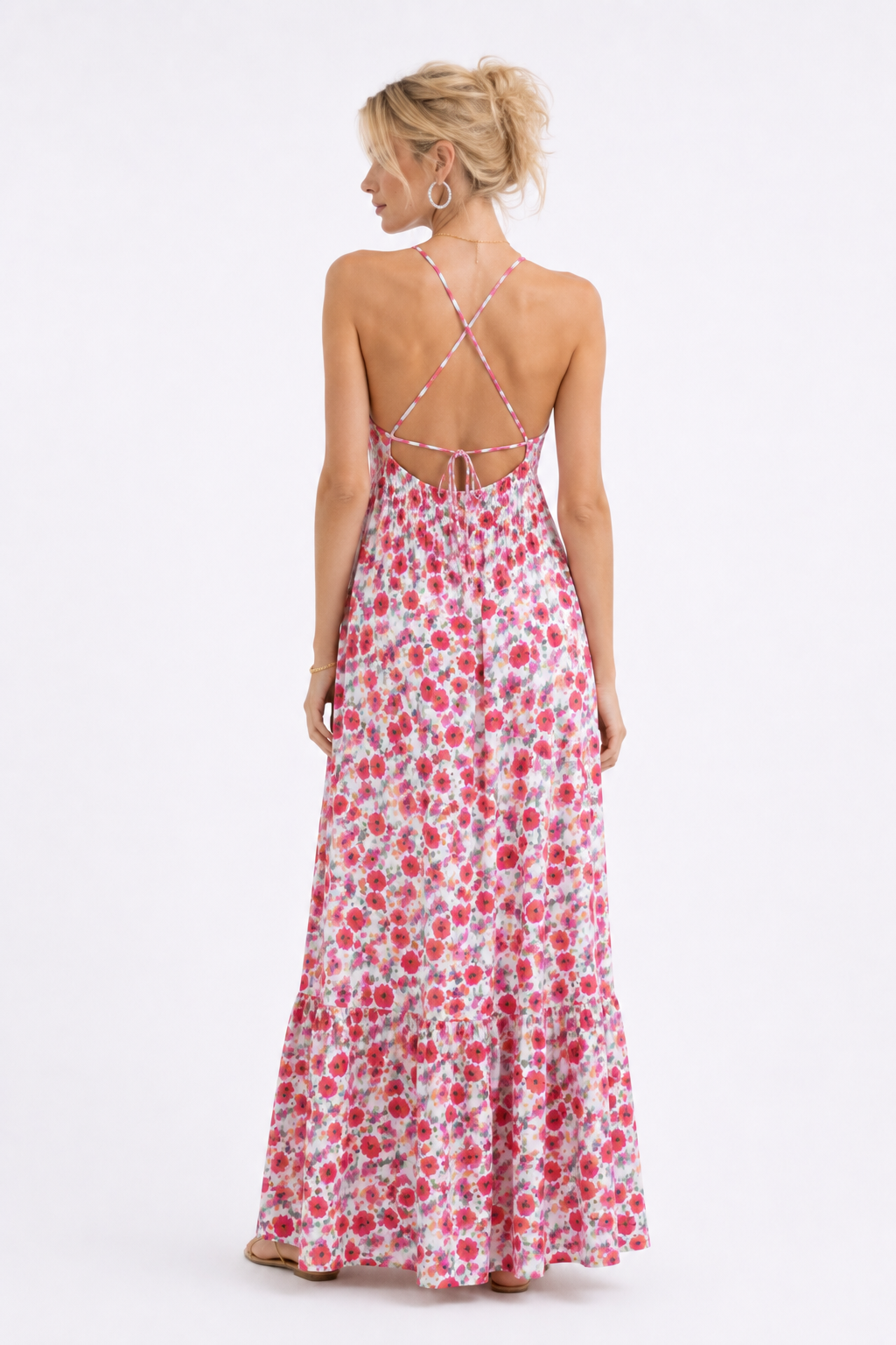 FloraLuxe™ | Vestido Boho Floral Premium de Verano
