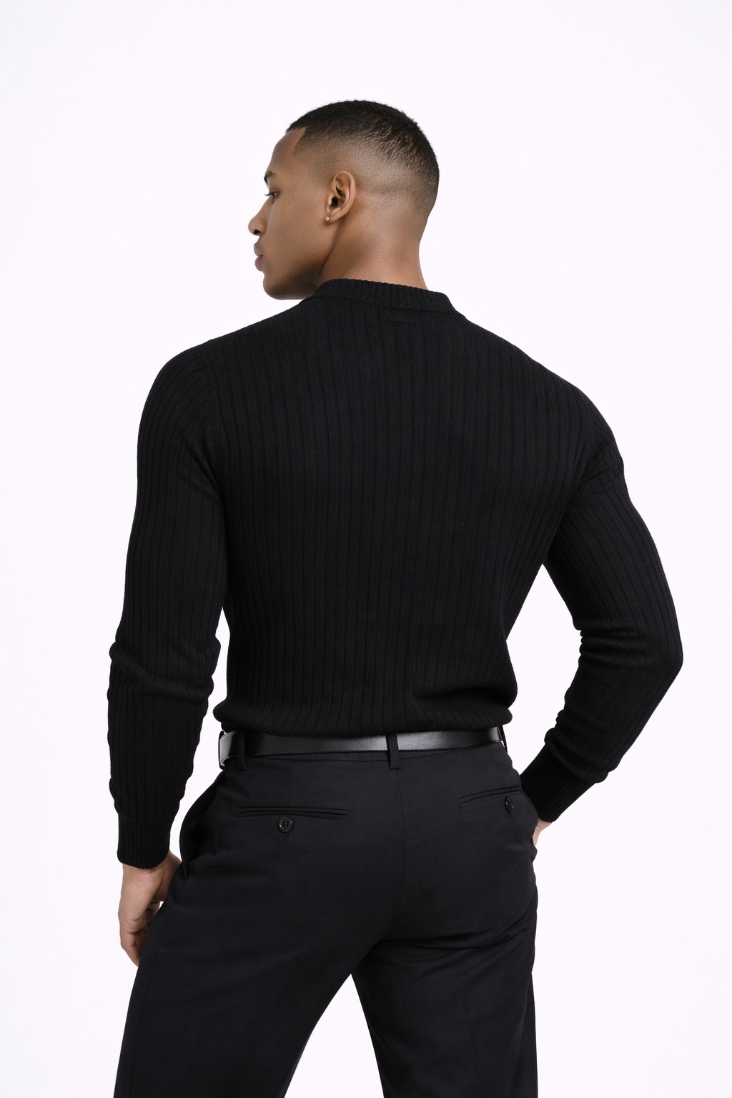 Suéter Essential Fit™ – Estilo Minimalista y Ajustado