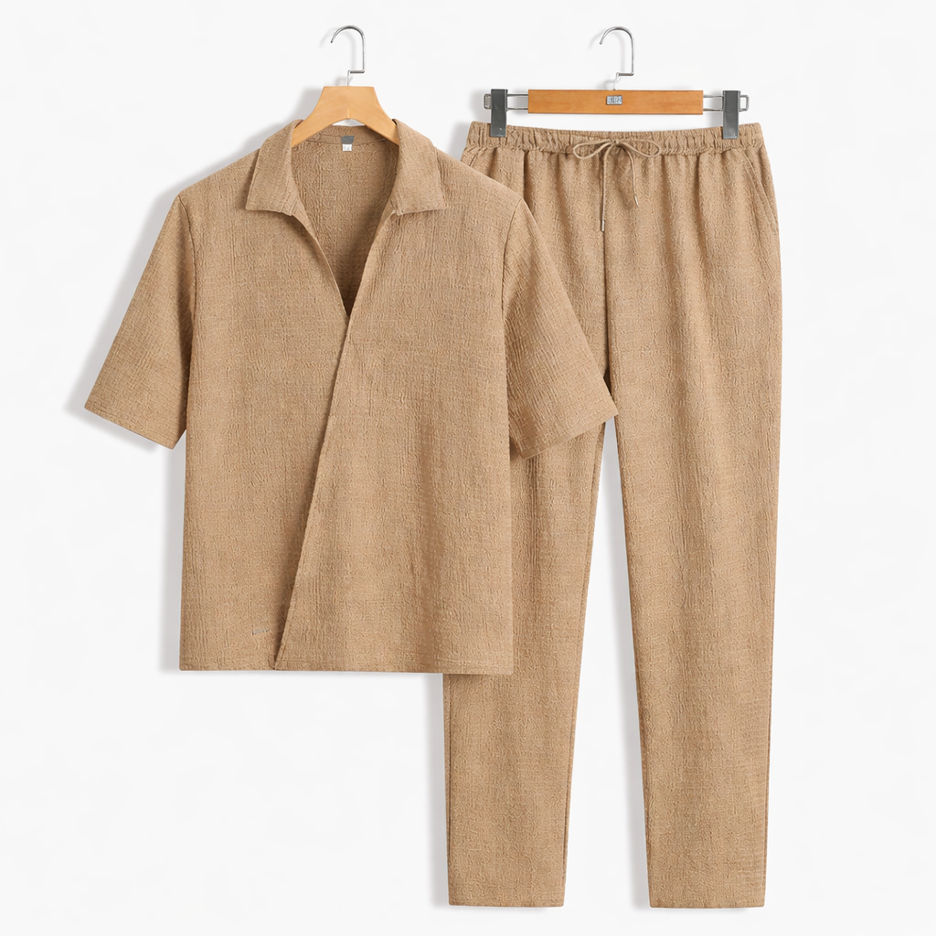 Conjunto Informal de Manga Corta - Edición Verano