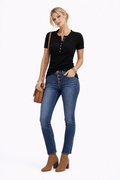 Camiseta Ajustada Casual SoftFit™ – Estilo Natural y Comodidad Total