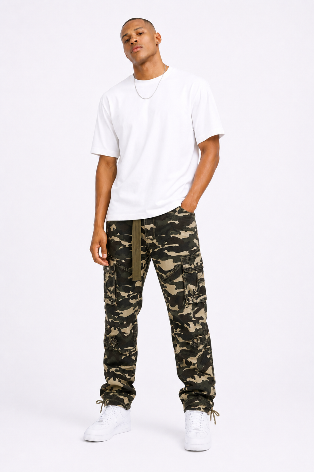 Urban Tactical Cargo Pants™ – Pantalón Camuflaje Multibolsillos Estilo Streetwear Premium