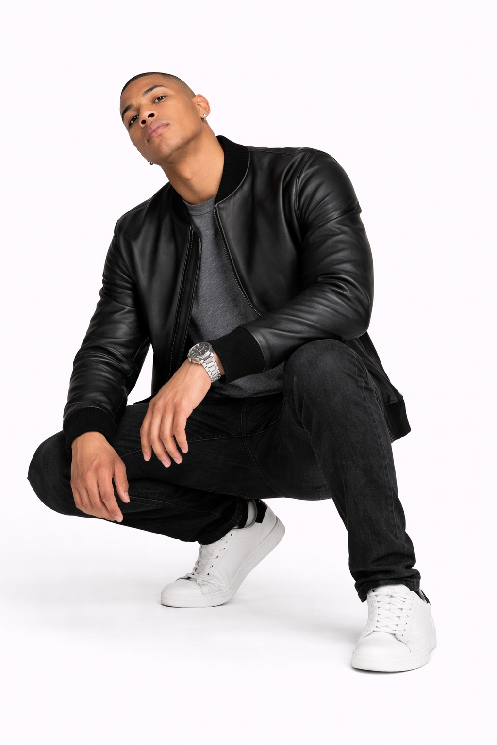 Chaqueta Bomber Premium Urban Style™ – Corte Moderno y Acabado de Alta Gama