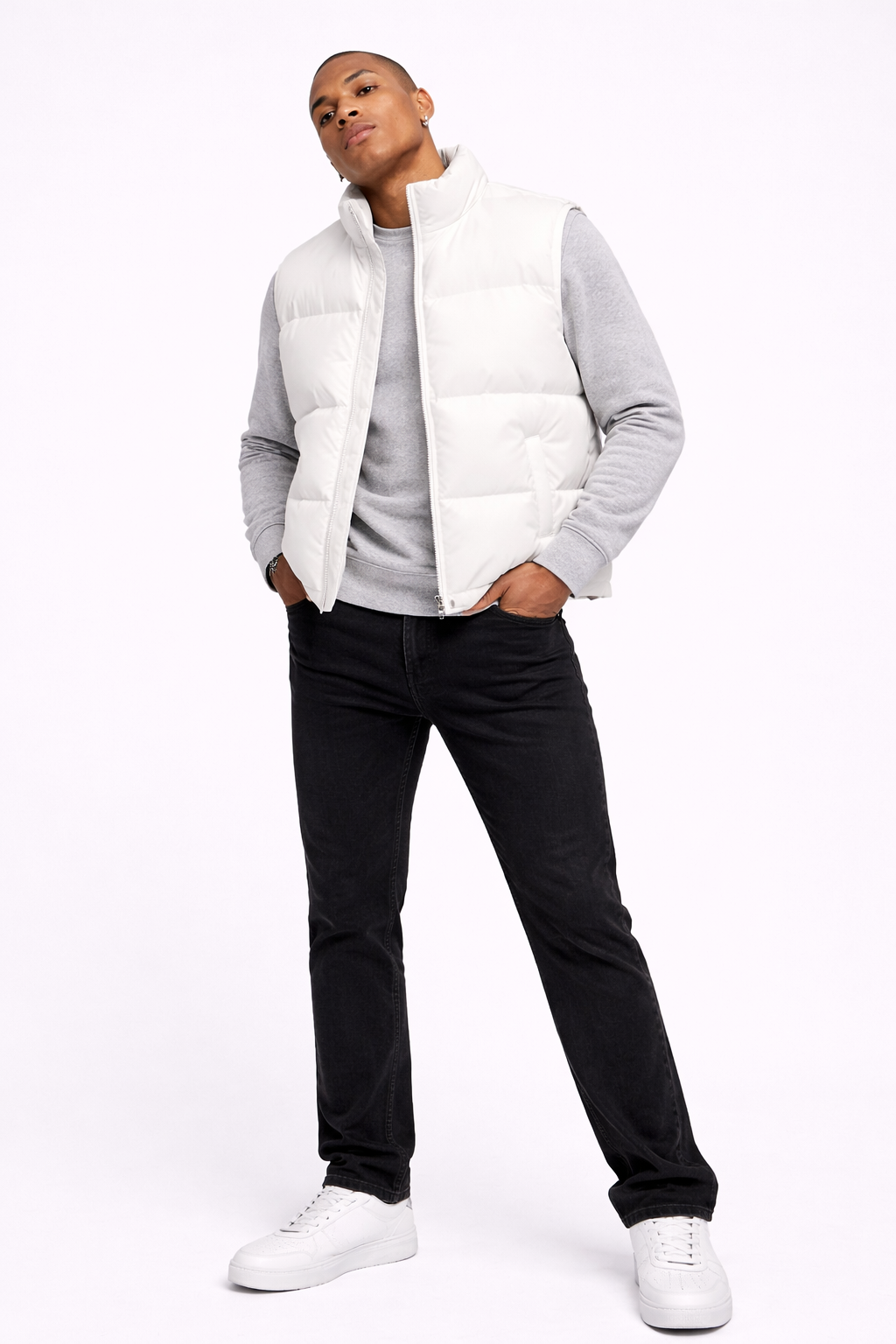 Chaleco Acolchado Minimalista Hombre™ Moderno y Ligero