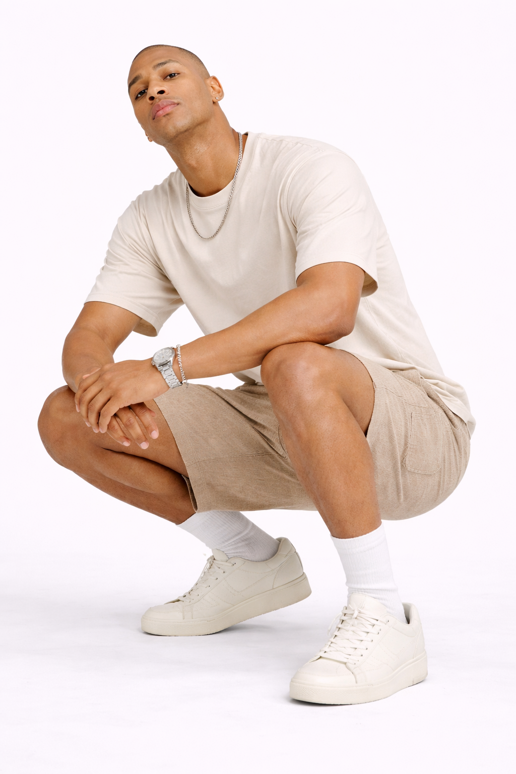 Short de Hombre con Cintura Elástica y Cordón Ajustable – Tejido Suave y Cómodo™