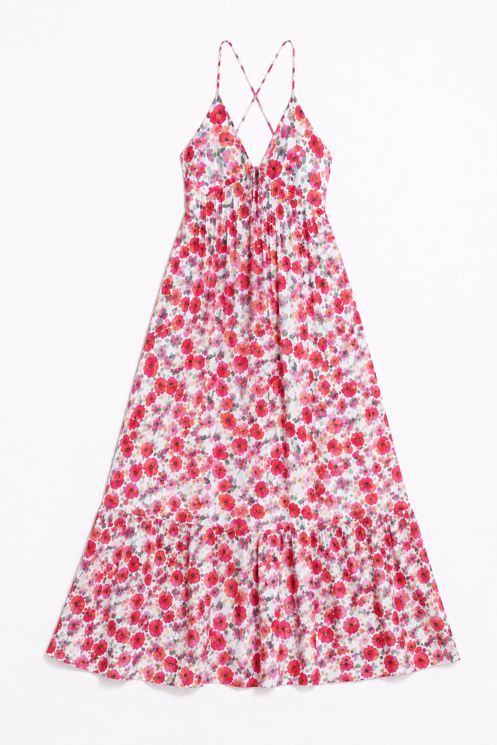 FloraLuxe™ | Vestido Boho Floral Premium de Verano