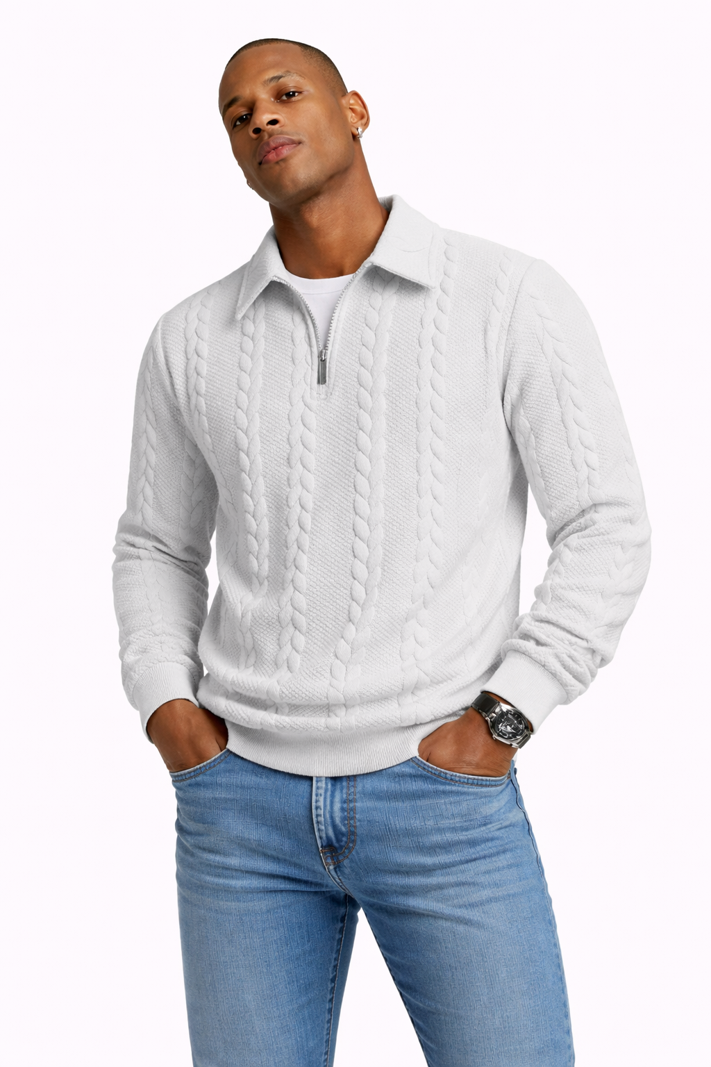 Jersey Knit Premium™ Textura Trenzada