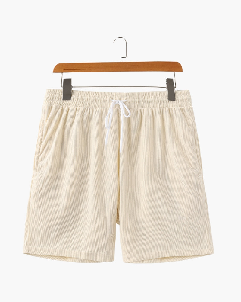 Short de Hombre con Cintura Elástica y Cordón Ajustable – Tejido Suave y Cómodo™
