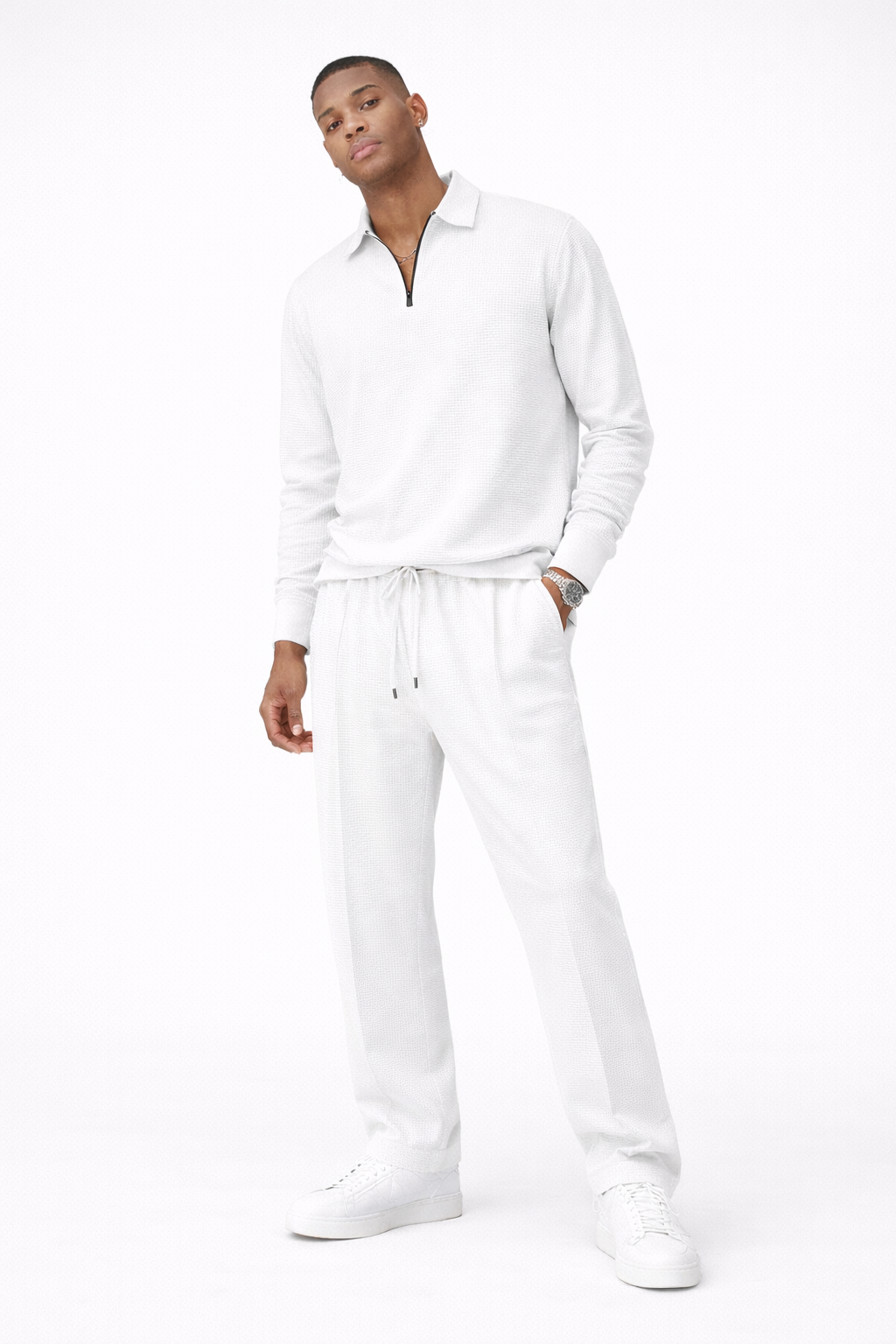 Conjunto Hombre Casual de Dos Piezas Elegante