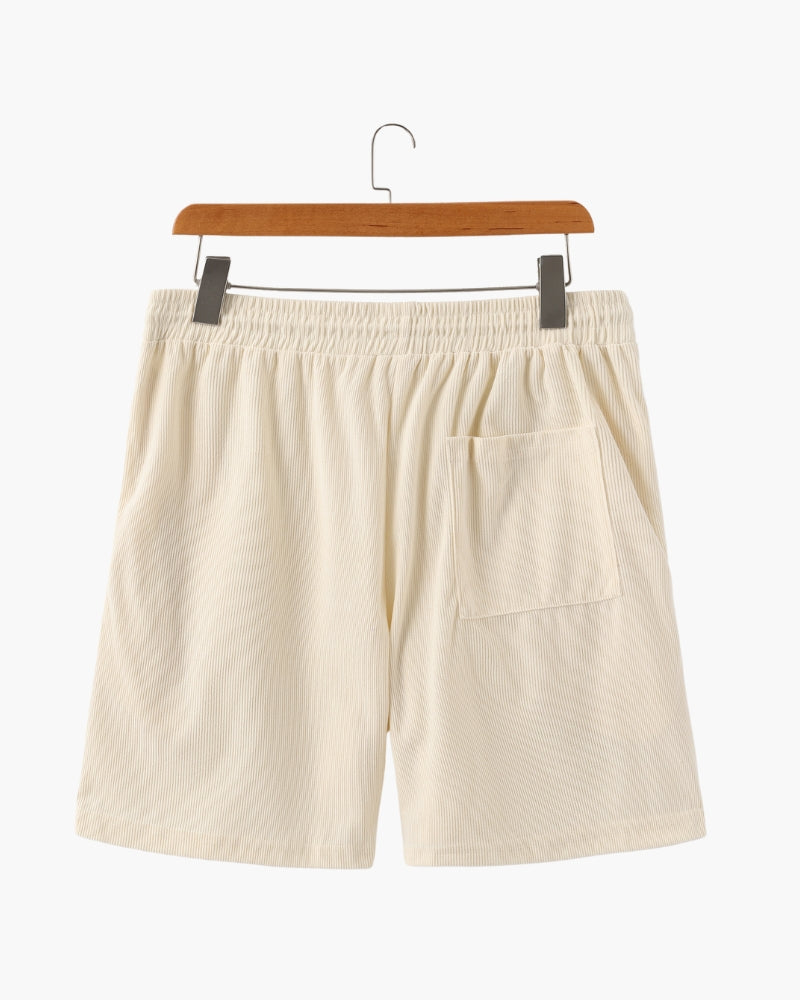 Short de Hombre con Cintura Elástica y Cordón Ajustable – Tejido Suave y Cómodo™