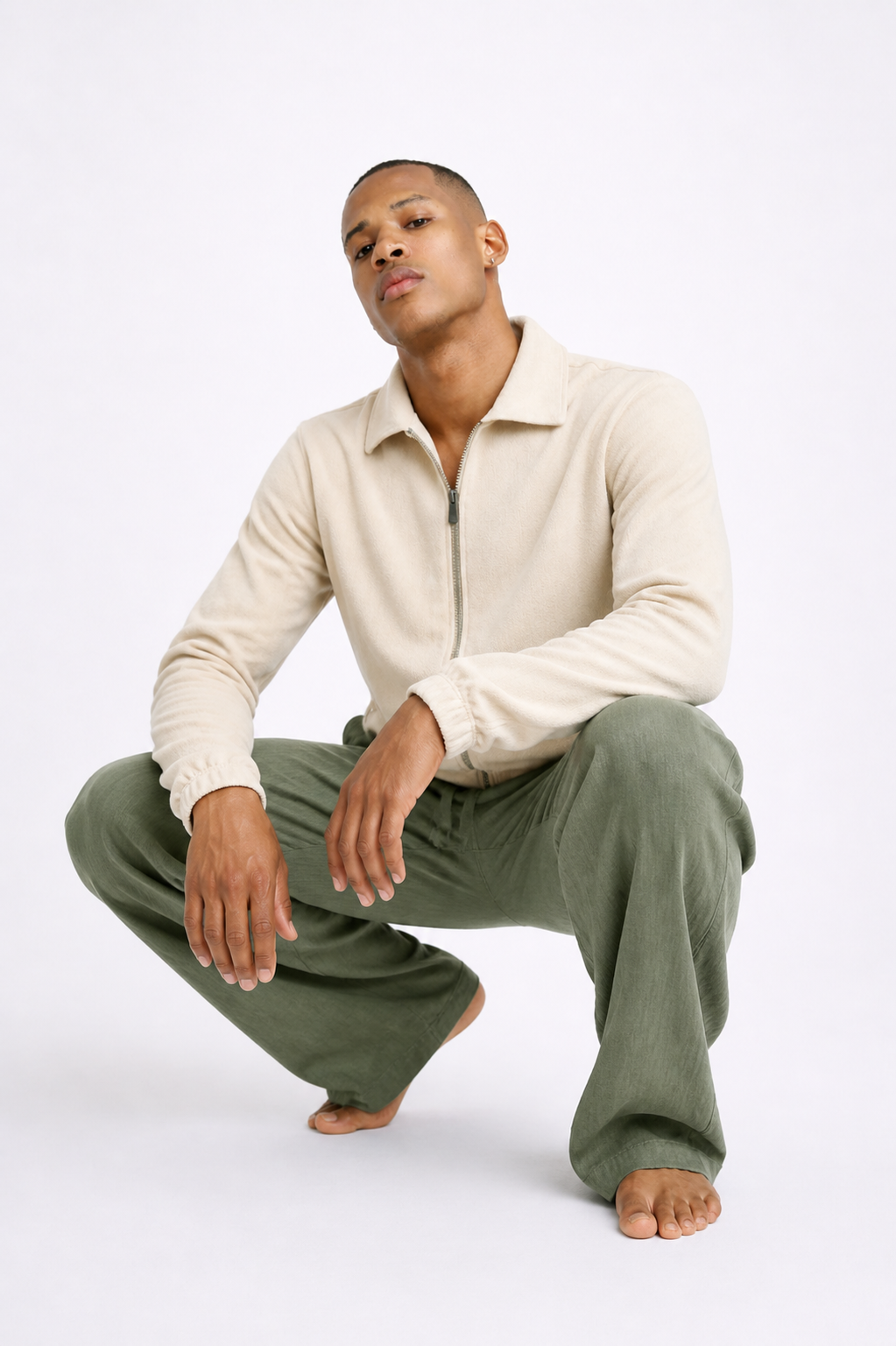 Pantalón de Lino Hombre Premium™ Verano Casual y Elegante
