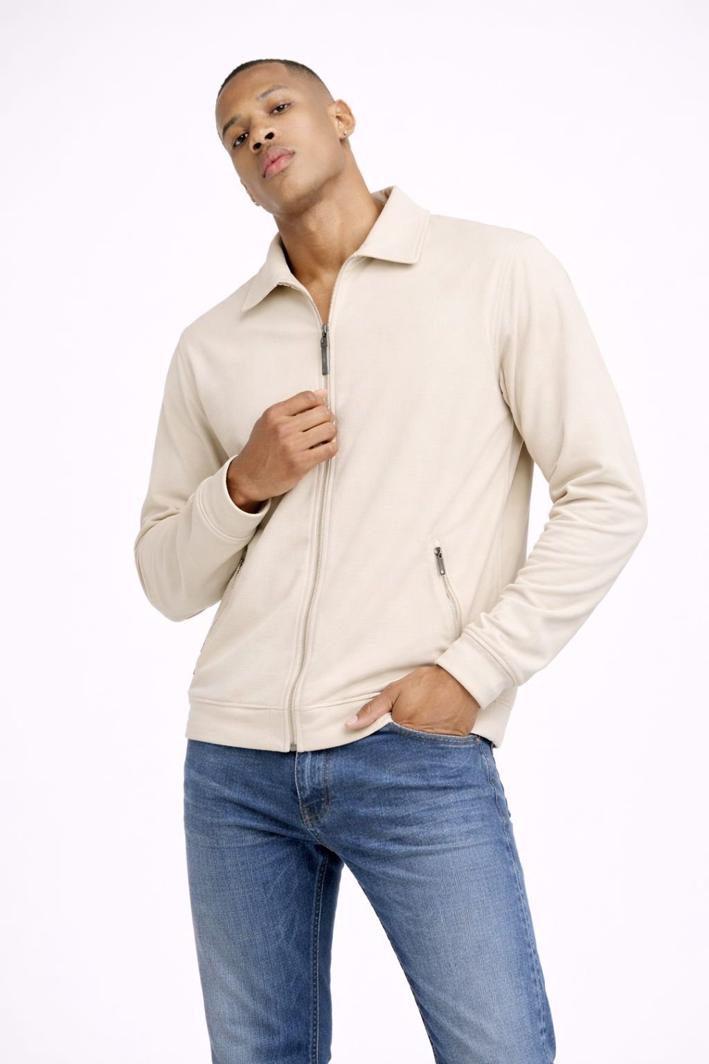 Chaqueta Premium Minimalista con Cierre Completo™