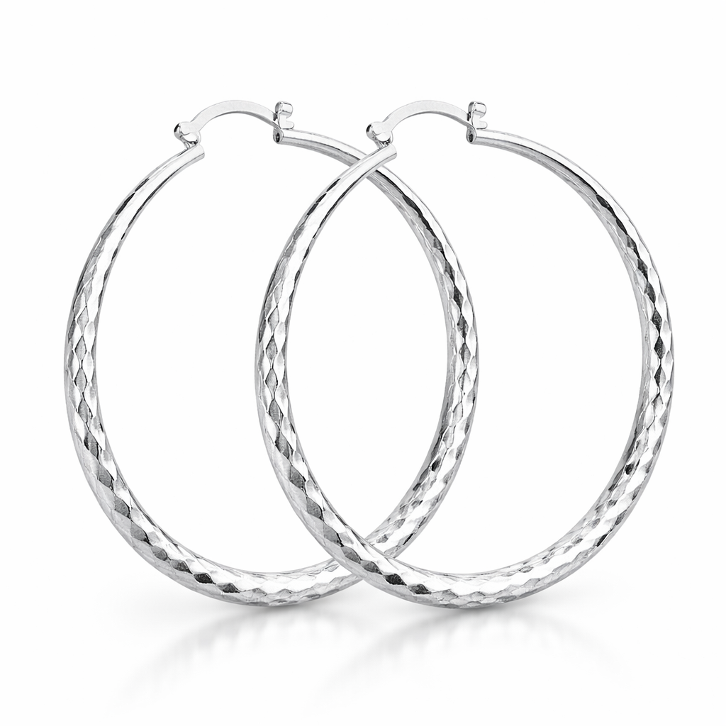 Pendientes Radiant Hoop™ – Aros Elegantes con Acabado Brillante
