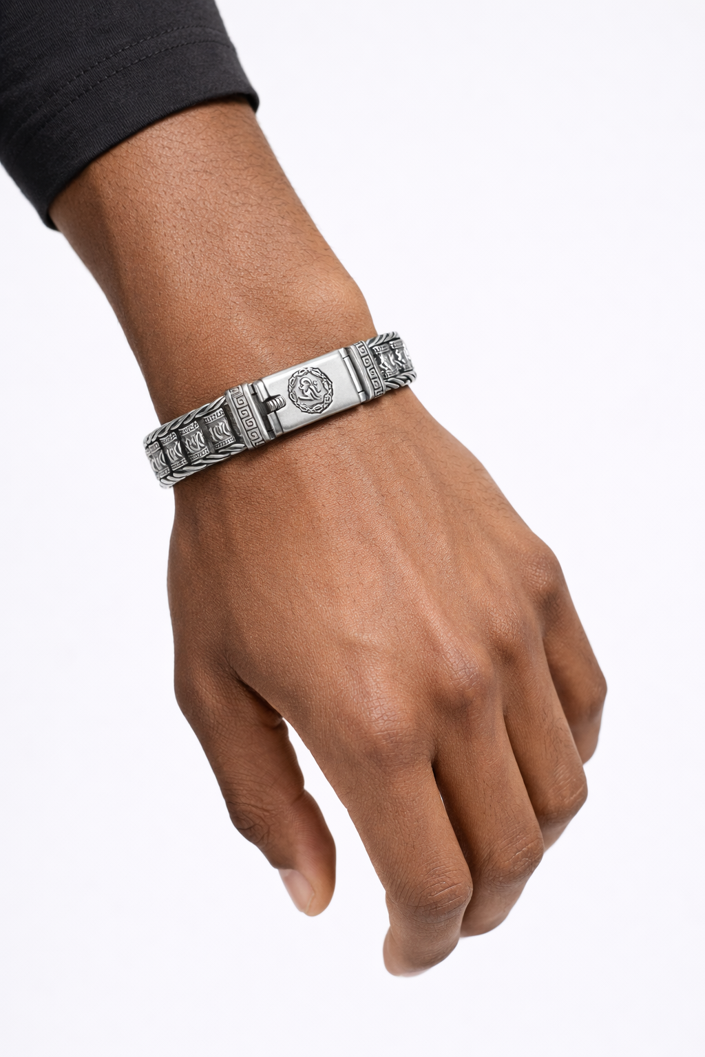 Pulsera Imperial Rune™ – Diseño Clásico con Grabados Ancestrales