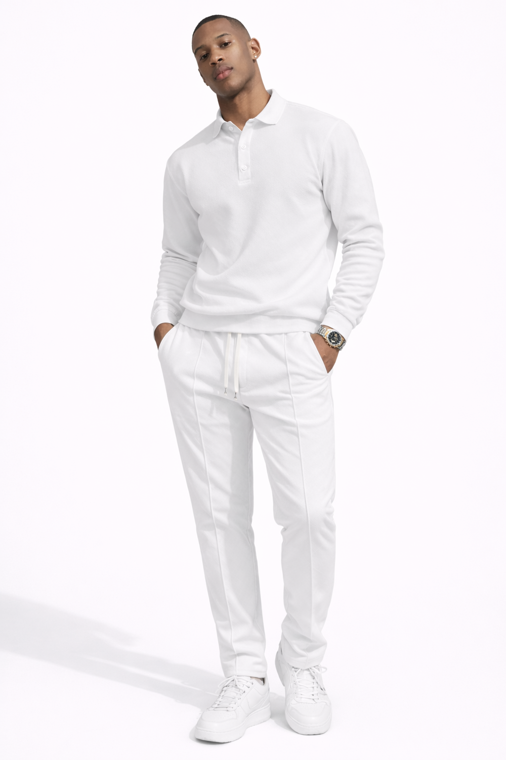 Conjunto UrbanComfort™ – Polo y Pantalón con Estilo Moderno