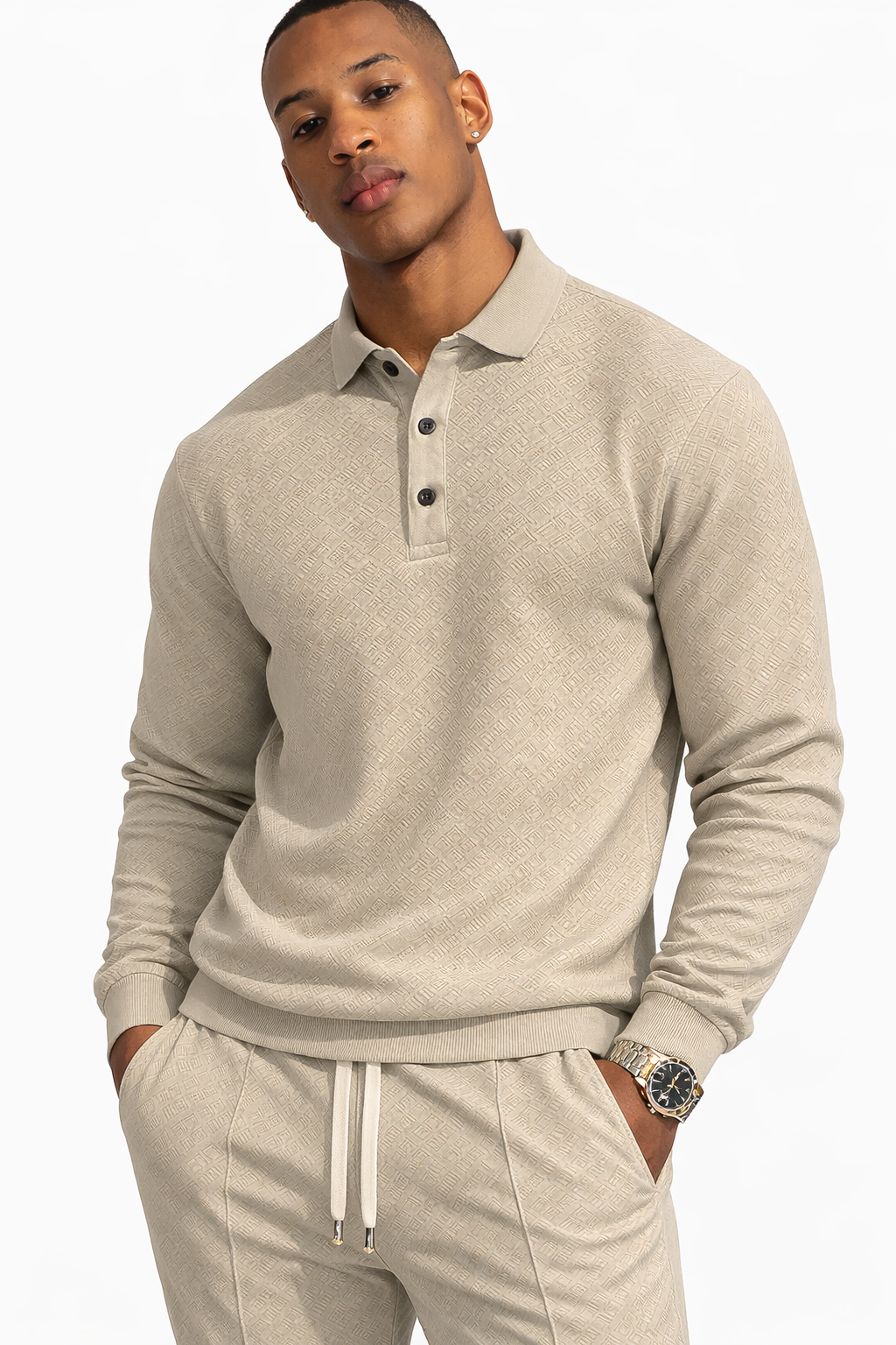 Conjunto UrbanComfort™ – Polo y Pantalón con Estilo Moderno