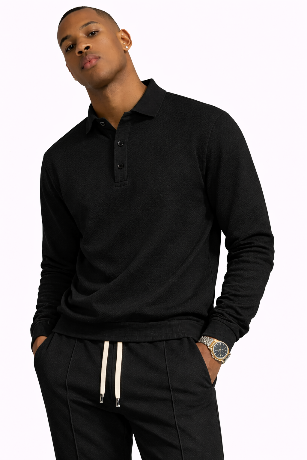 Conjunto UrbanComfort™ – Polo y Pantalón con Estilo Moderno