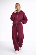 Conjunto Veloura™ Lounge - Hoodie Oversize con Pantalón Fluido Premium