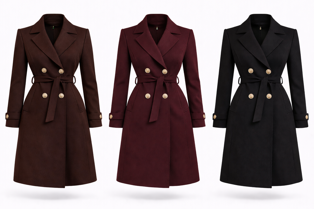 Abrigo Trench Elegante