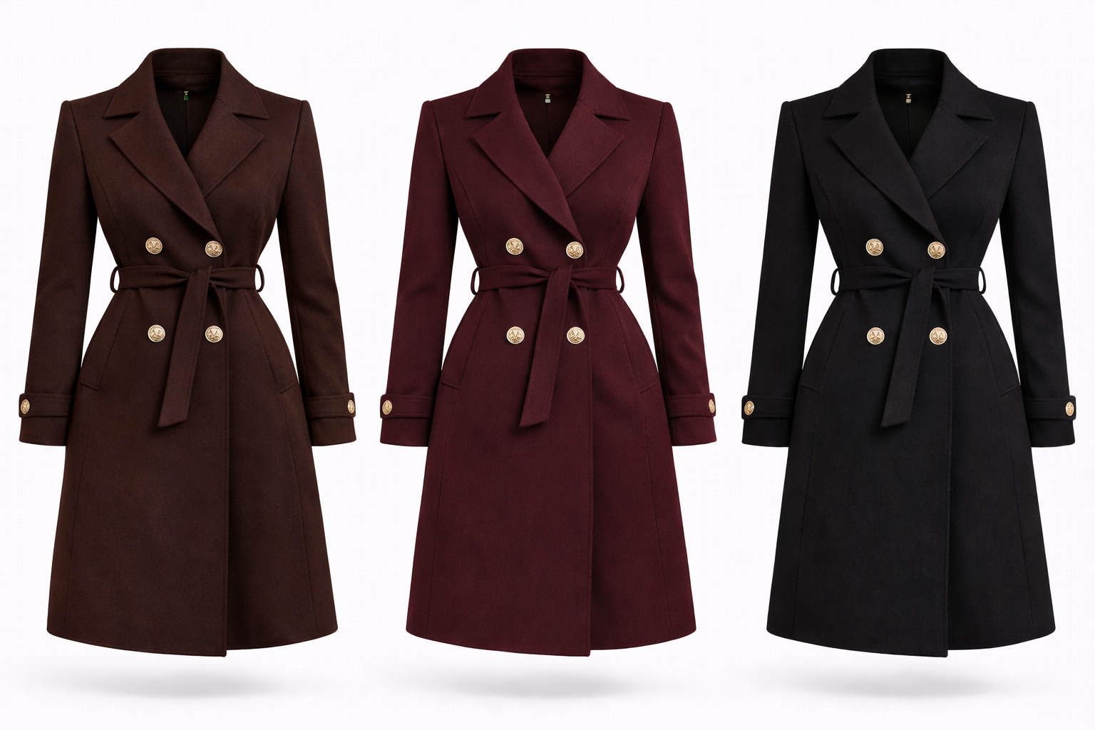 Abrigo Trench Elegante