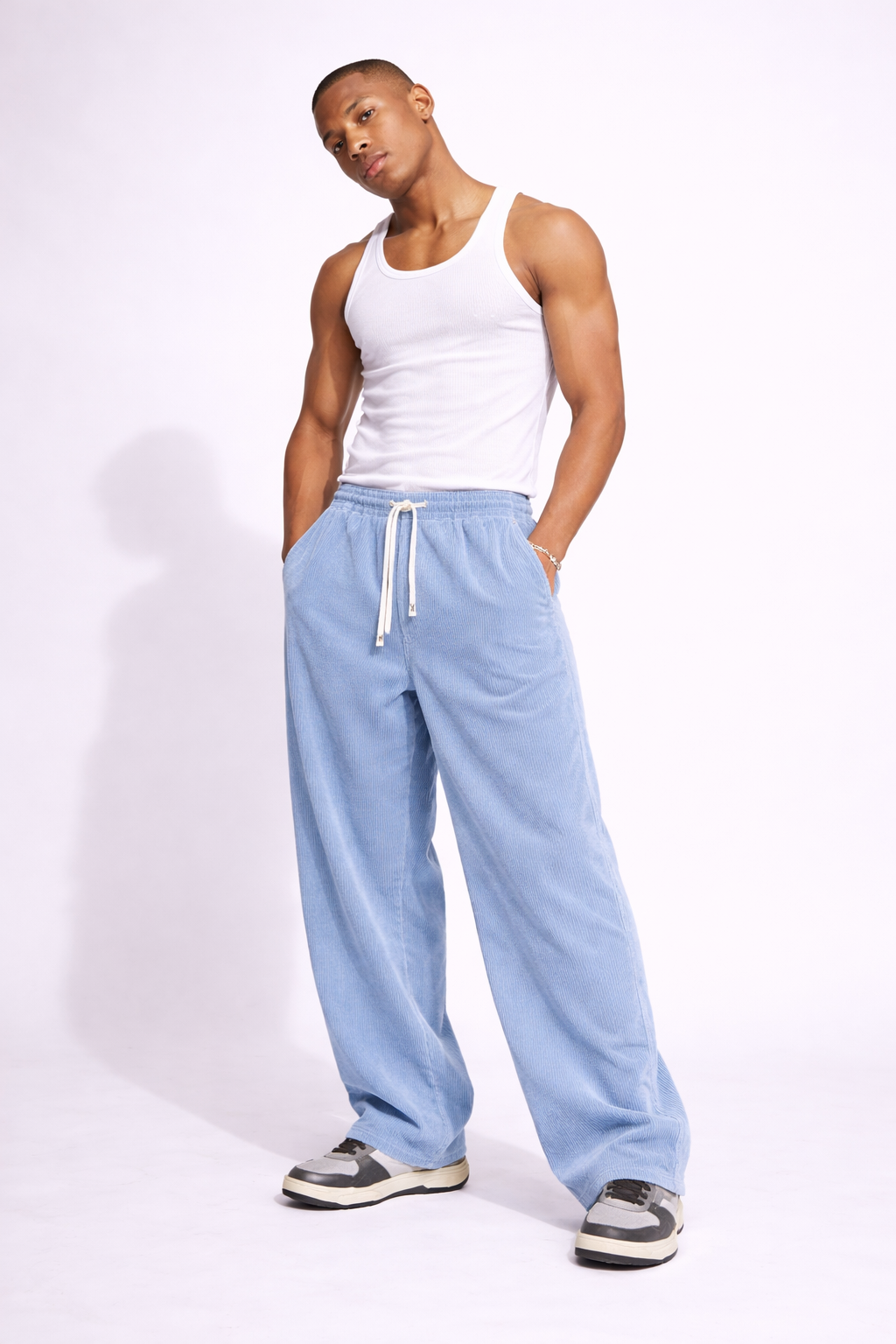 Pantalón Corduroy Wide Fit