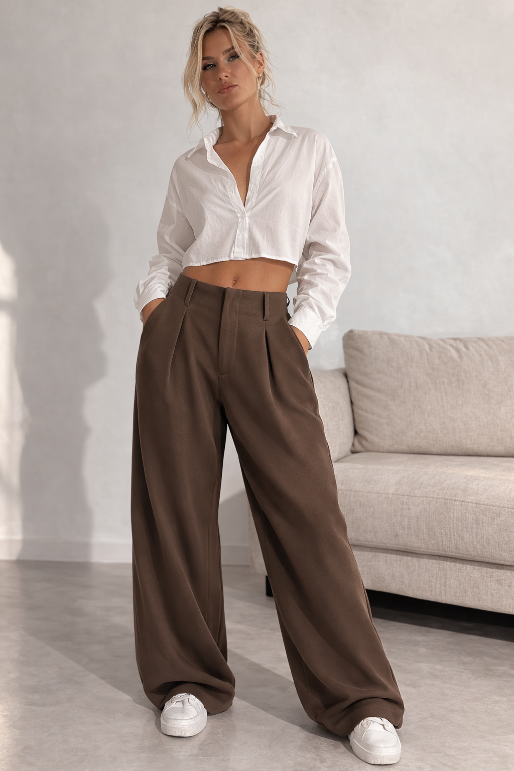 Pantalón Wide Leg Premium