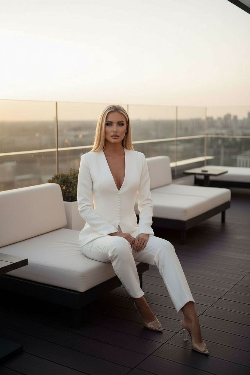 Prestige Élégance™ – Conjunto Sastre de Dos Piezas
