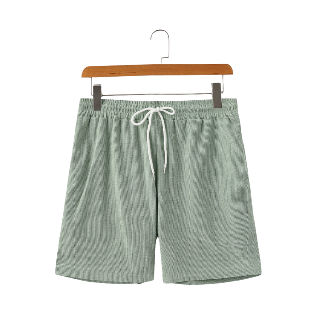 Short de Hombre con Cintura Elástica y Cordón Ajustable – Tejido Suave y Cómodo™