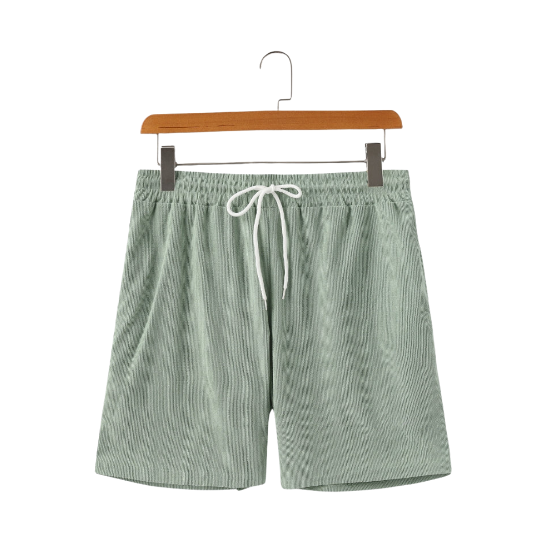 Short de Hombre con Cintura Elástica y Cordón Ajustable – Tejido Suave y Cómodo™