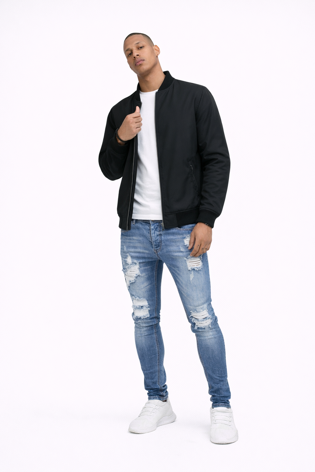 Jeans Slim Fit Urban Destroyed™ de Ajuste Perfecto Premium