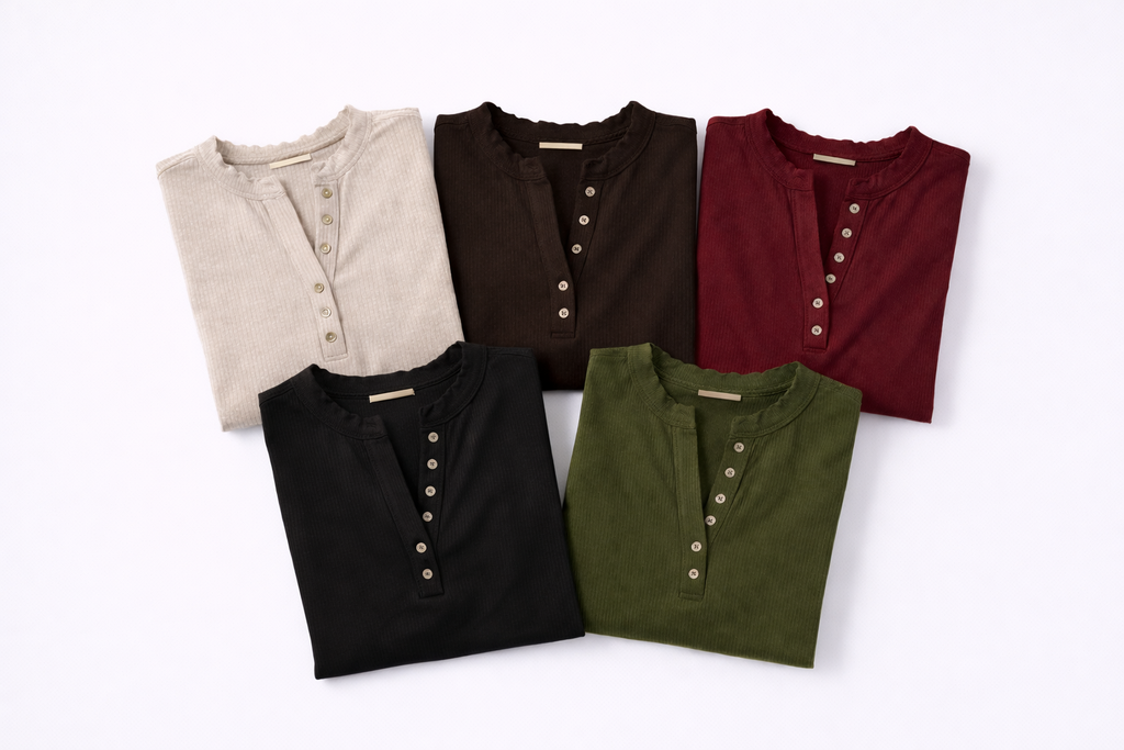 Camiseta Ajustada Casual SoftFit™ – Estilo Natural y Comodidad Total