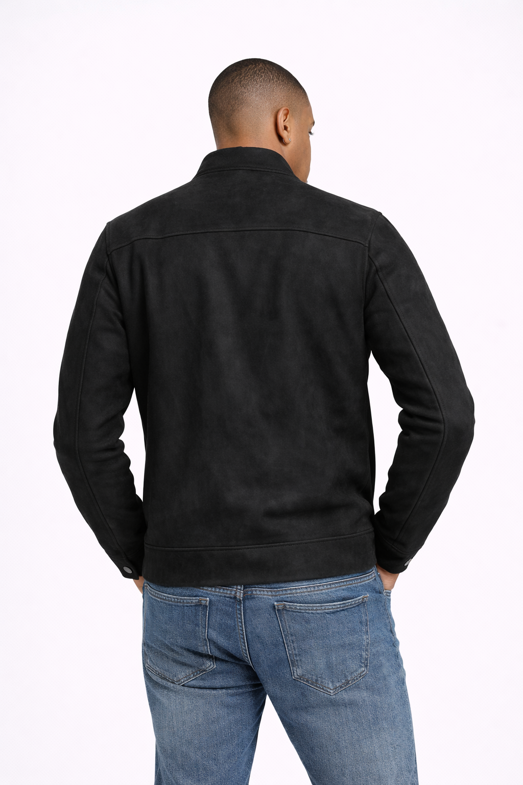 Chaqueta Premium Racer™ Hombre – Diseño Minimalista, Corte Slim y Acabado Exclusivo