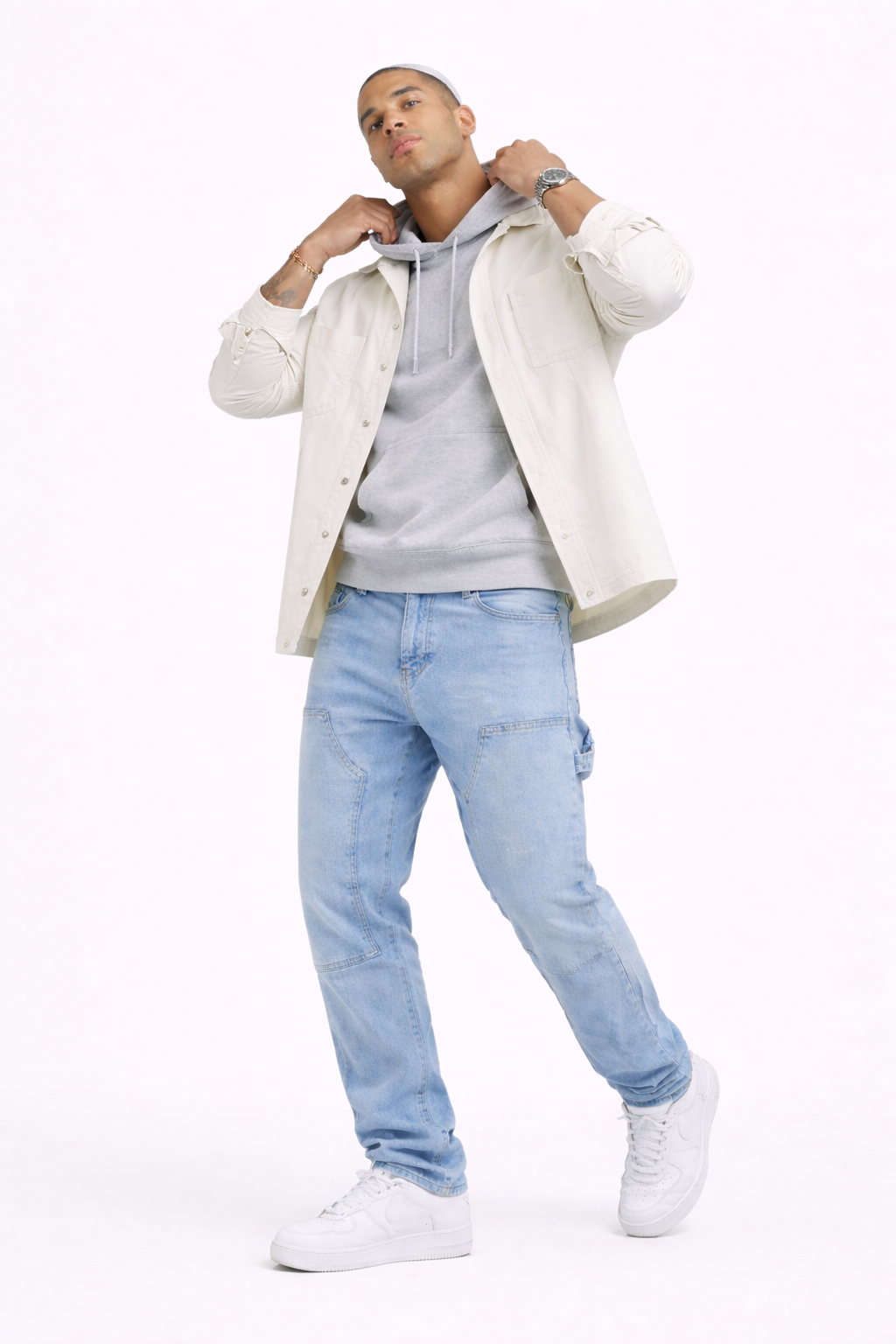 Jeans Hombre Essential Fit™ Denim Premium | Pantalón Urbano Funcional y Versátil