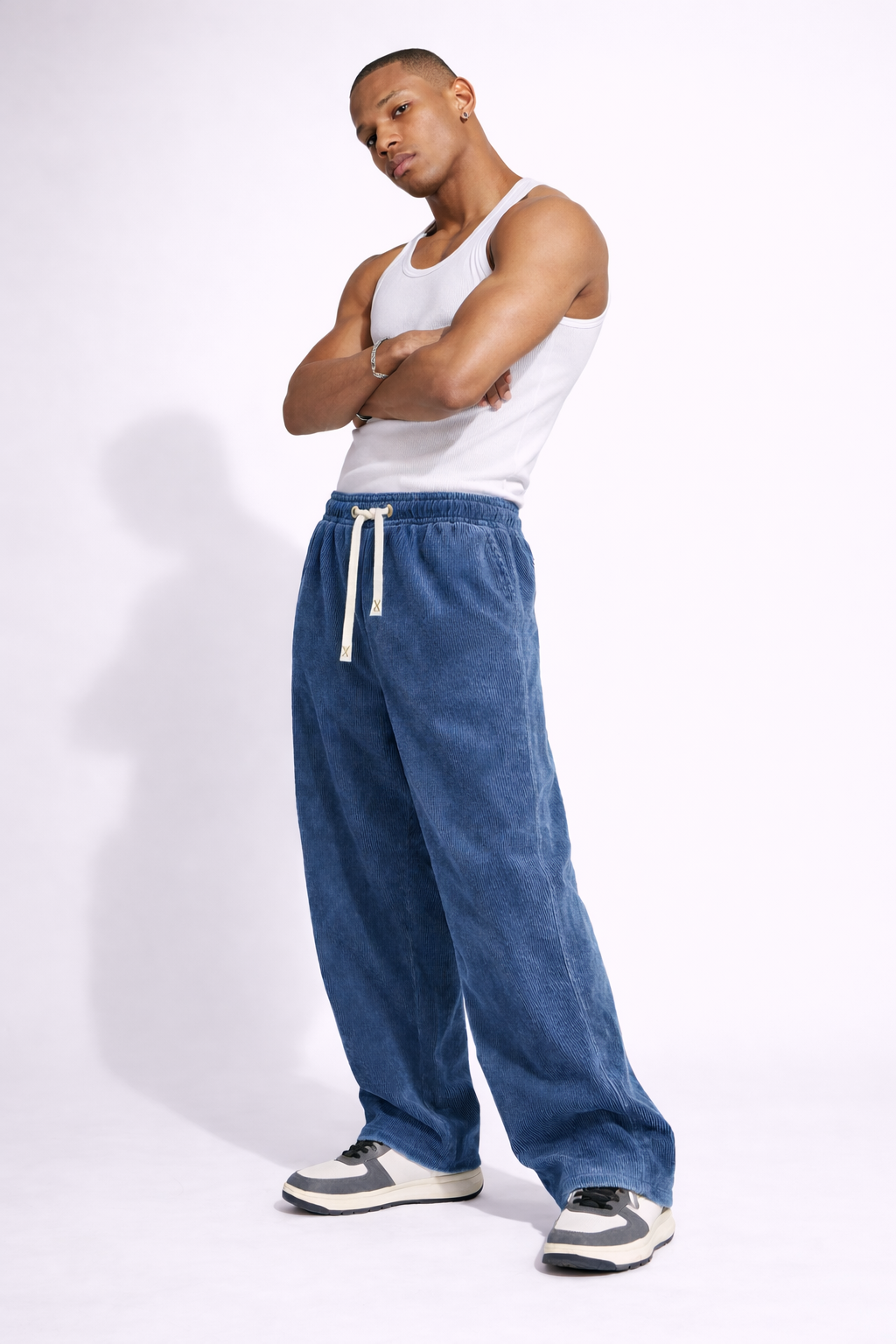 Pantalón Corduroy Wide Fit