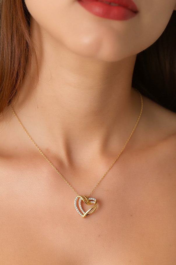 Eternal Heart™ –  Collar Elegante de Corazón con Brillo