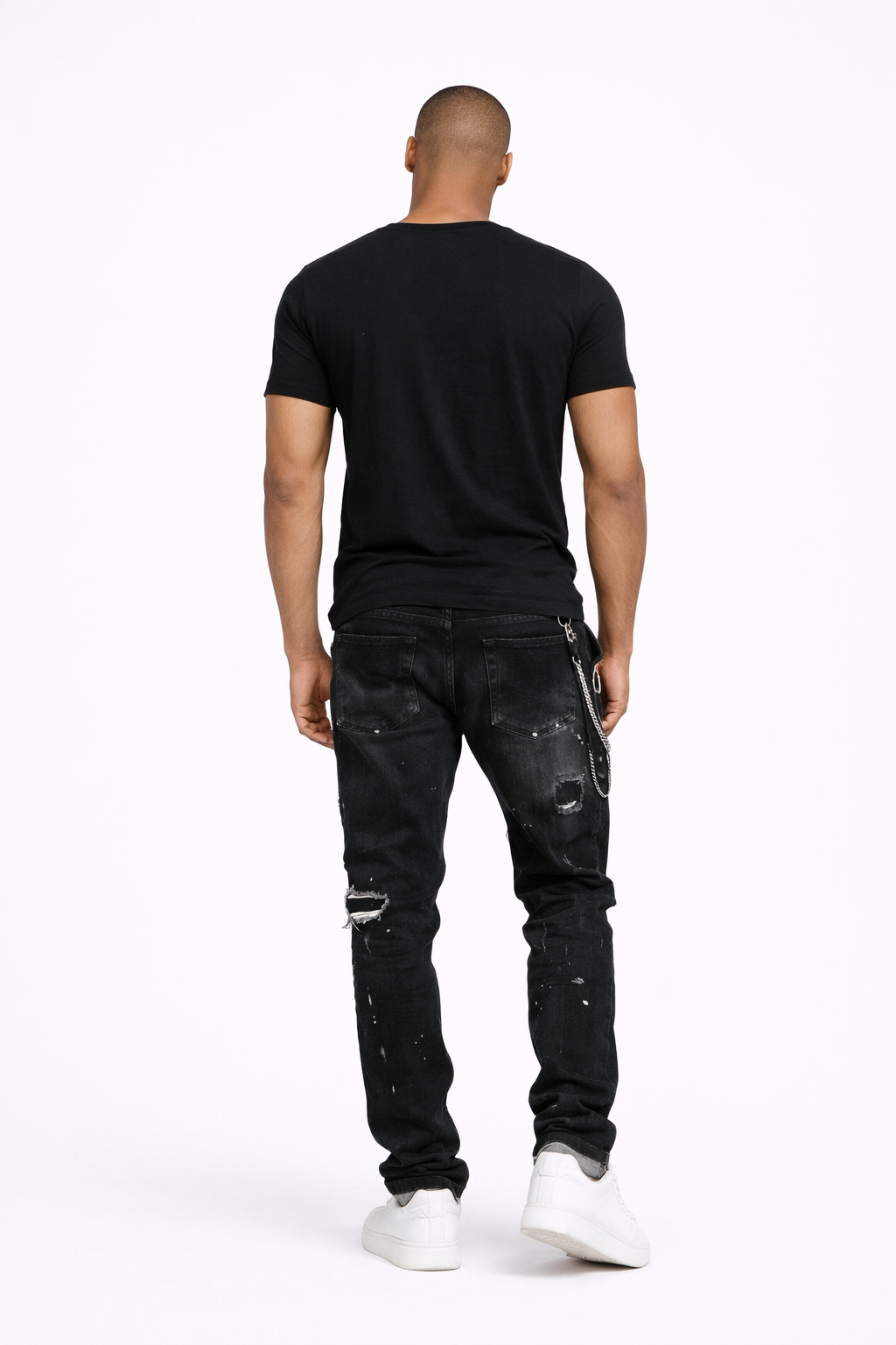 Jeans Slim Fit Urban Edge™ de Estilo Premium Desgastado