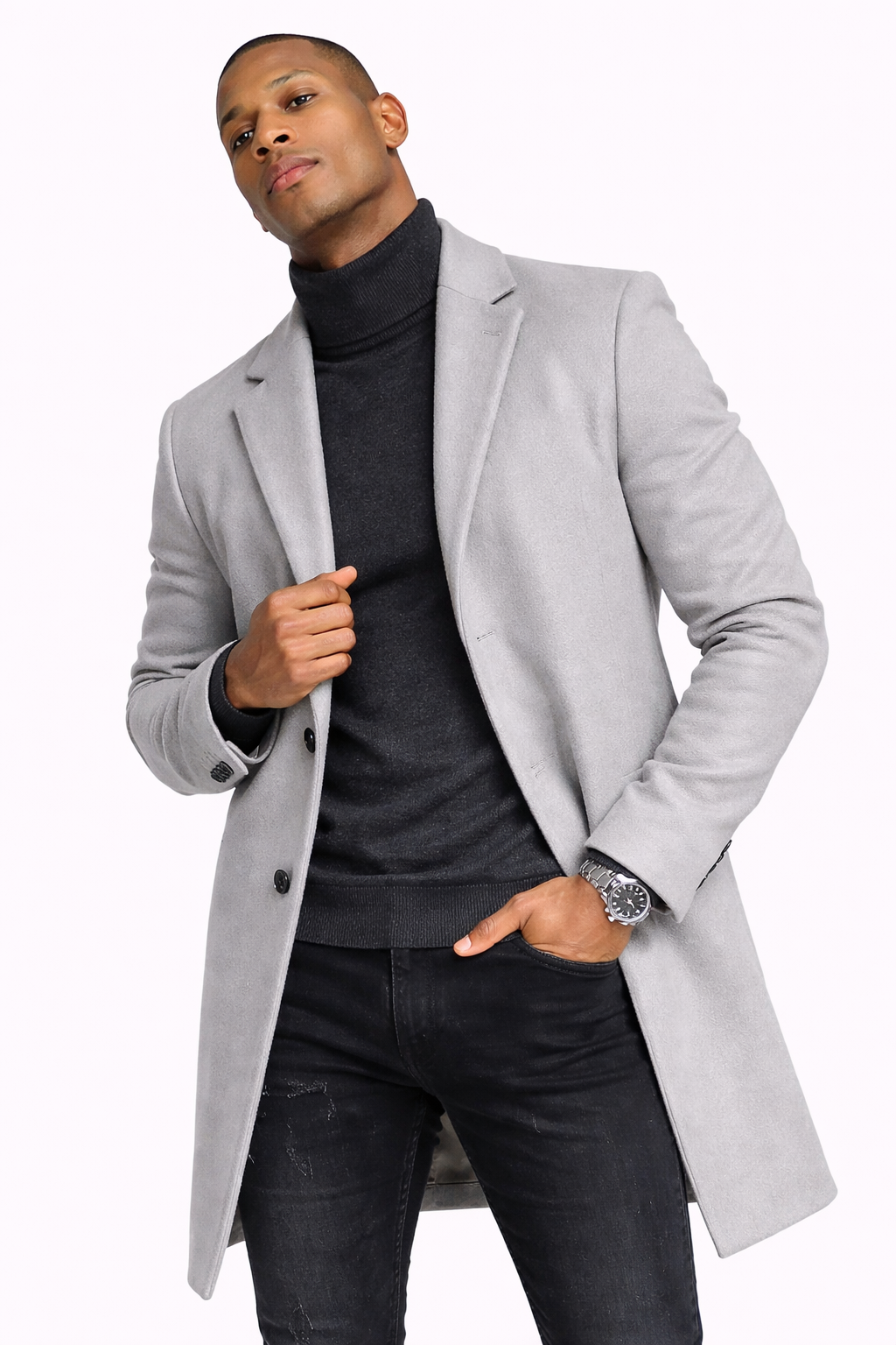 Abrigo Slim Fit Premium™ Estilo Elegance