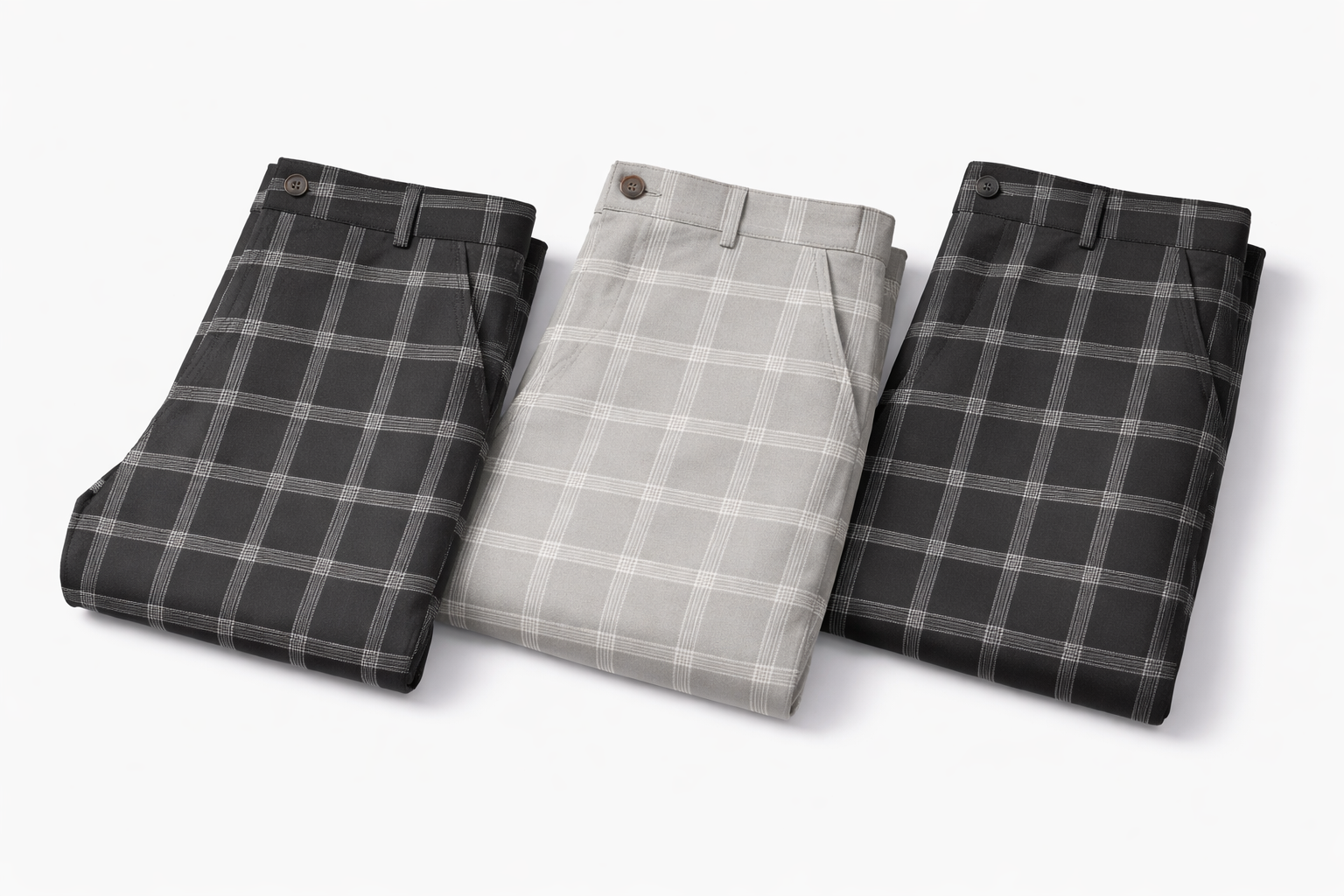 Pantalón Urbano Slim Fit Cuadros Elegance™ – Estilo Moderno y Comodidad Premium