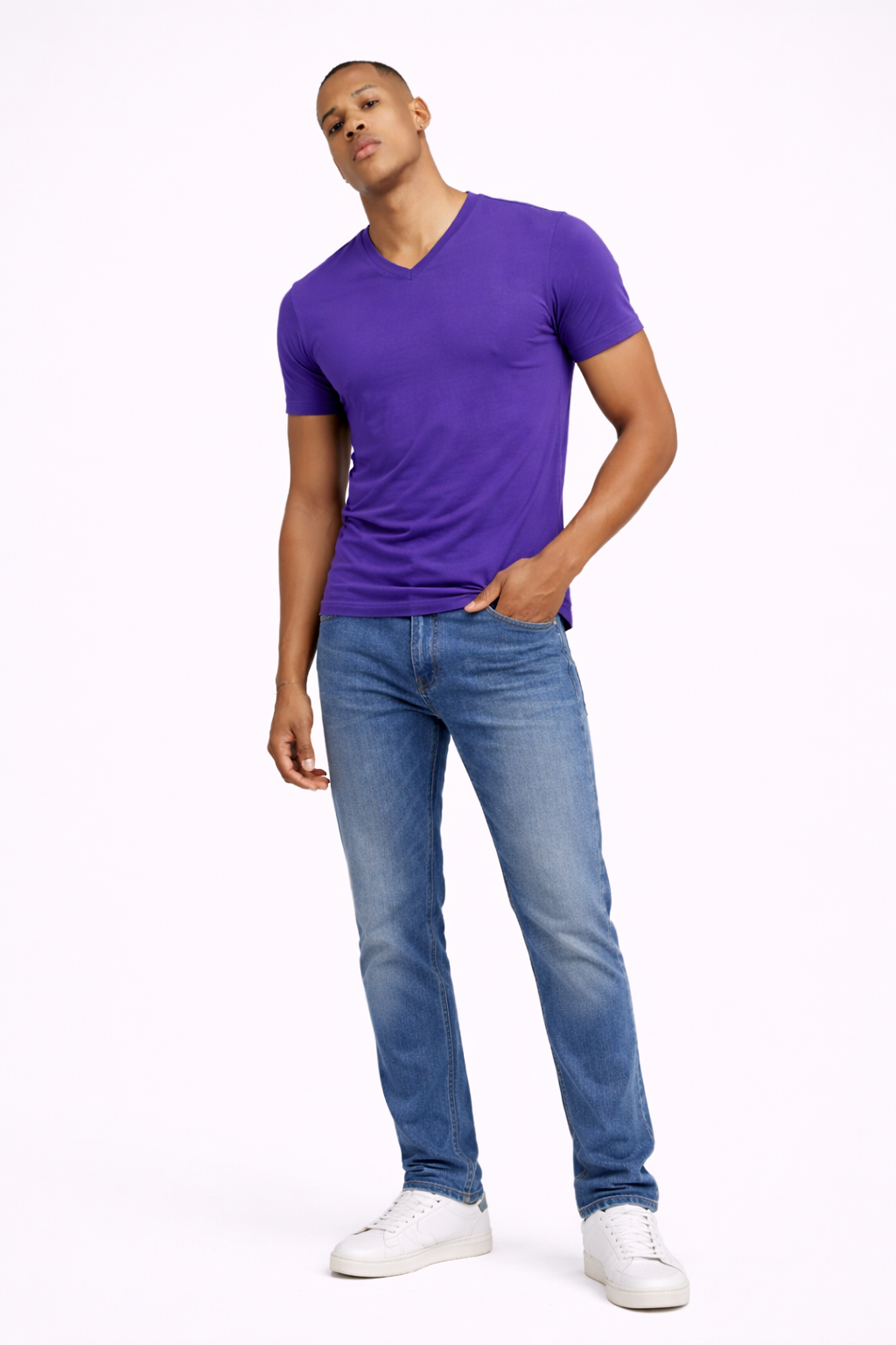 Camiseta Ajustada Urban Core™ – Estilo Minimalista y Corte Perfecto