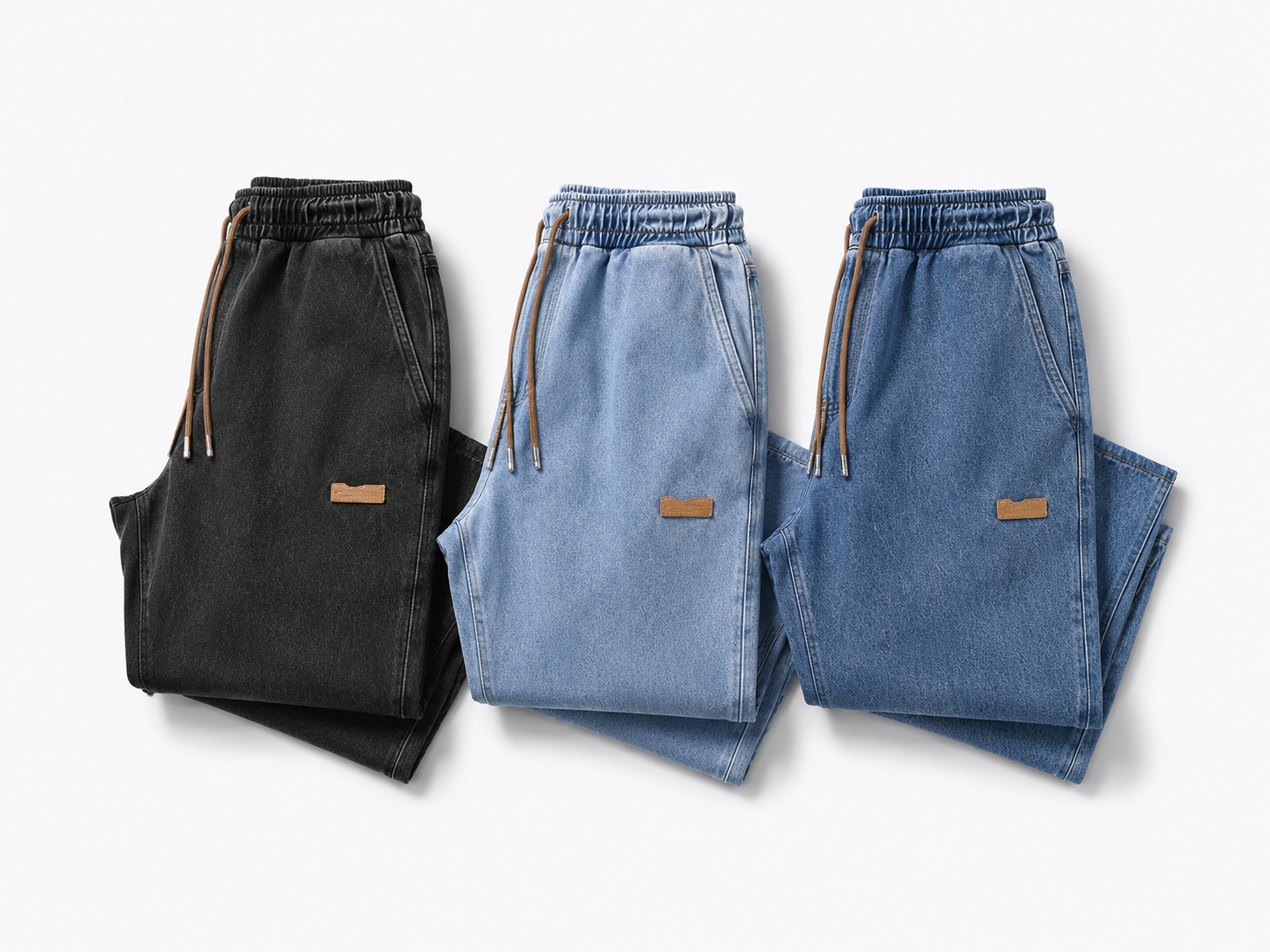 Essential Urban Denim™ – Pantalón Oversize Streetwear para Hombre | Fit Relajado Premium